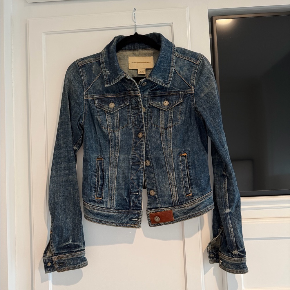 Anthropologie Pilcro and the Letterpress Denim Jacket
